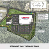 Costco retaining wall variance plan (from ZBA application)