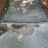 John Kendall's photos of "tripping hazards" in Cordaville Park