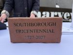 Southborough Tricentennial example brick - customize with your name or organization (from Tricentennial Committee Facebook page)