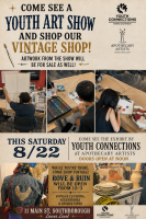 Youth Art Show event flyer