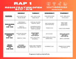RAP 1 2026-2027 poster