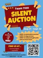 Team 1100 silent auction flyer