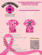 flyer - SFD breast cancer awareness tees fundraiser