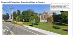 Example of sign context from Wayfinding presentation to Select Board from packet for June 16 2026 meeting