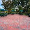 Heritage Park with new tables (photo with permission from post by Andrew Pfaff)