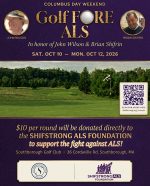 Golf Fore ALS 2026 flyer