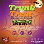 2026 Trunk or Treat flyer